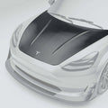 RevoZport Tesla Model 3 2019-2024 (Gen 1) Bonnet Aftermarket Carbon Fiber Part / Bodykit - Robot Bodykits