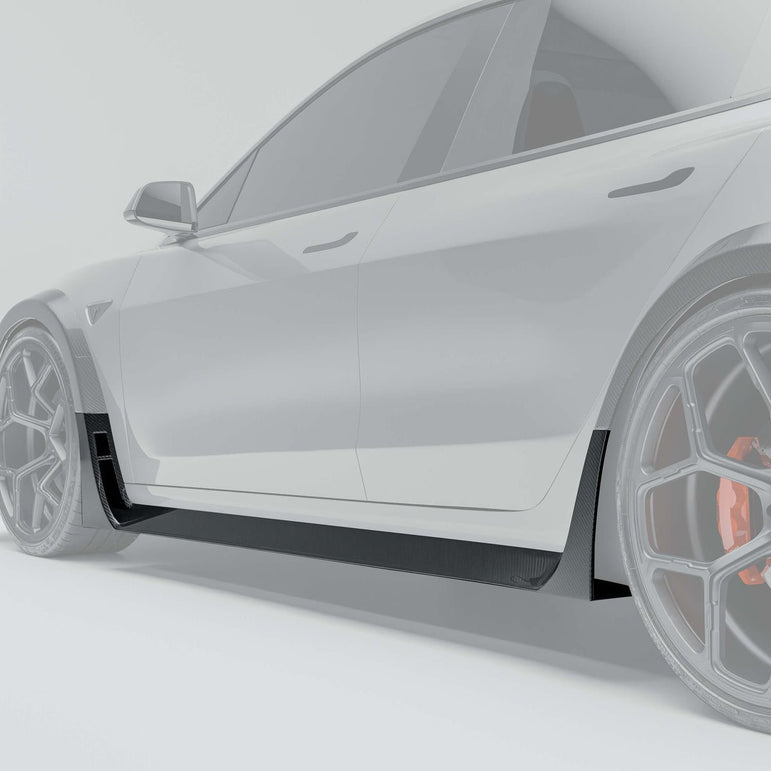 RevoZport Tesla Model 3 2019-2024 (Gen 1) Wide Arch Body Kit Aftermarket Carbon Fiber Part / Bodykit - Robot Bodykits