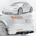 RevoZport Tesla Model 3 2019-2024 (Gen 1) Wide Arch Body Kit Aftermarket Carbon Fiber Part / Bodykit - Robot Bodykits