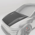 RevoZport Tesla Model Y Juniper 2024 (Gen 2) Carbon Fiber Hood / Bonnet Aftermarket Carbon Fiber Part / Bodykit - Robot Bodykits