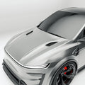 RevoZport Tesla Model Y Juniper 2024 (Gen 2) Carbon Fiber Hood / Bonnet Aftermarket Carbon Fiber Part / Bodykit - Robot Bodykits