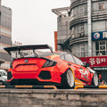 Robot 10th Gen Honda Civic SEDAN FRP Complete Widebody Kit Aftermarket Carbon Fiber Part / Bodykit - Robot Bodykits