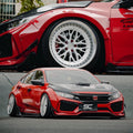 Robot 10th Gen Honda Civic SEDAN FRP Complete Widebody Kit Aftermarket Carbon Fiber Part / Bodykit - Robot Bodykits