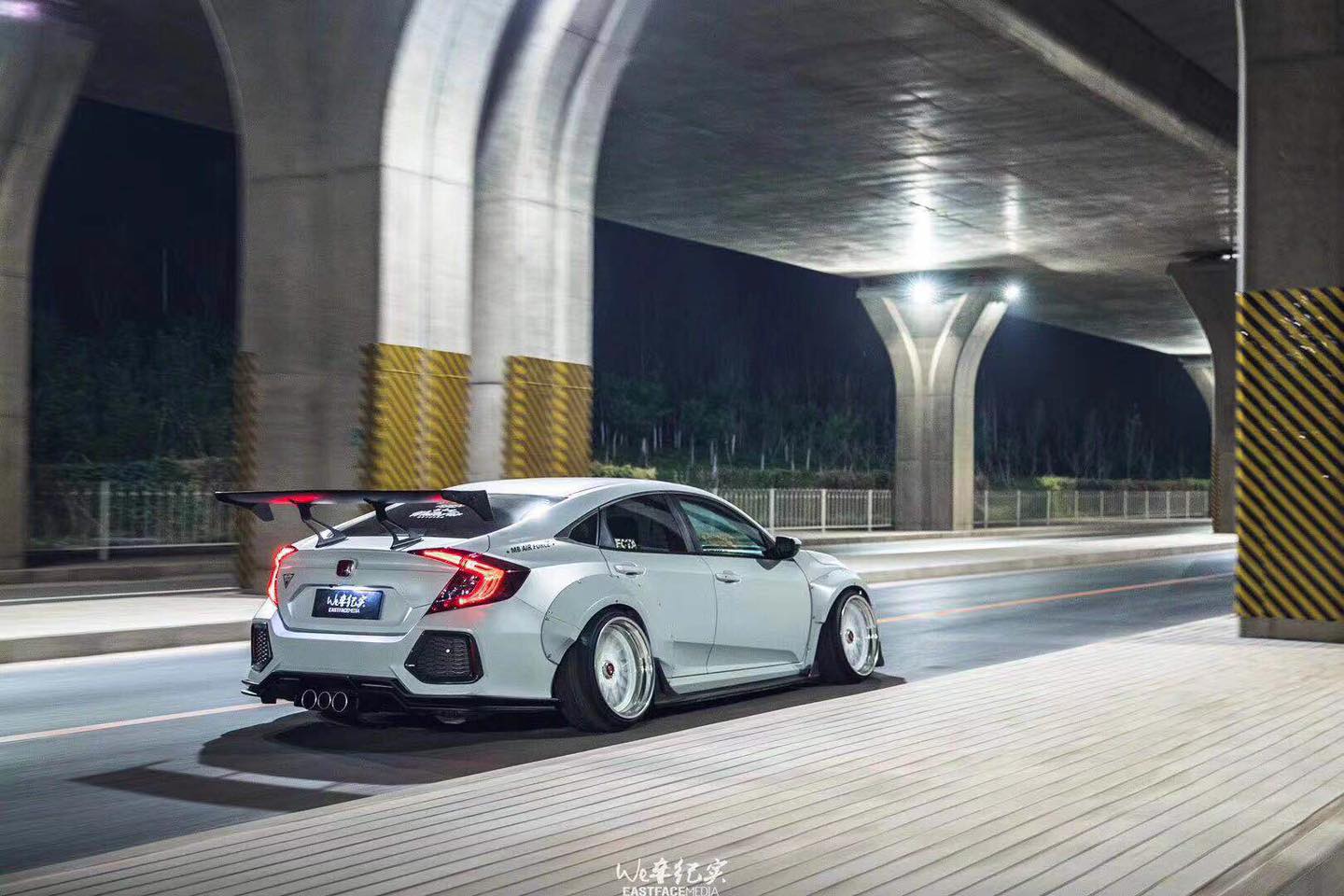 Robot 10th Gen Honda Civic SEDAN FRP Complete Widebody Kit Aftermarket Carbon Fiber Part / Bodykit - Robot Bodykits