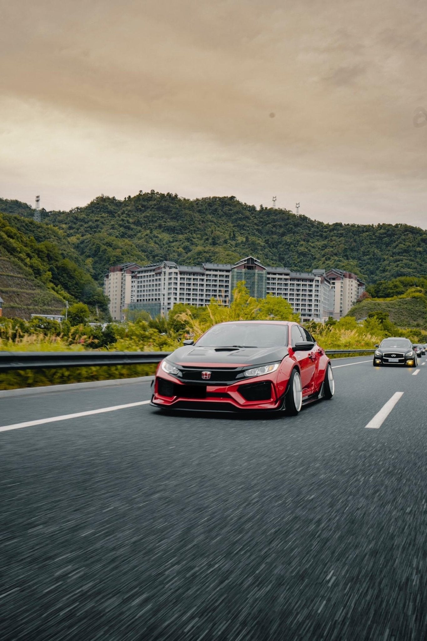 Robot 10th Gen Honda Civic SEDAN FRP Complete Widebody Kit Aftermarket Carbon Fiber Part / Bodykit - Robot Bodykits