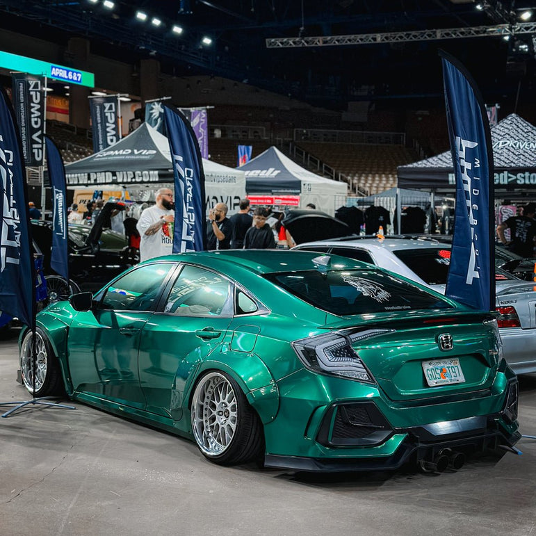Robot 10th Gen Honda Civic SEDAN FRP Complete Widebody Kit Aftermarket Carbon Fiber Part / Bodykit - Robot Bodykits