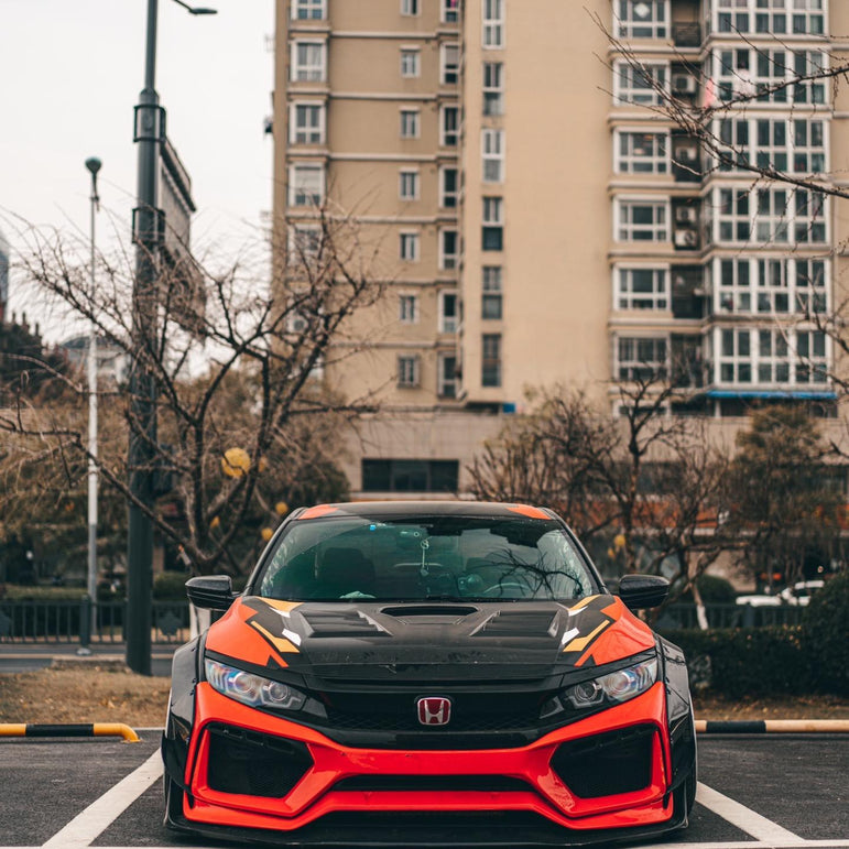 Robot 10th Gen Honda Civic SEDAN FRP Complete Widebody Kit Aftermarket Carbon Fiber Part / Bodykit - Robot Bodykits