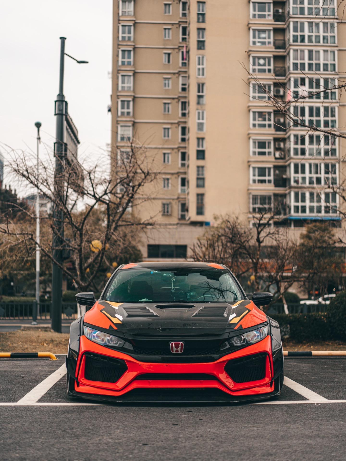 Robot 10th Gen Honda Civic SEDAN FRP Complete Widebody Kit Aftermarket Carbon Fiber Part / Bodykit - Robot Bodykits