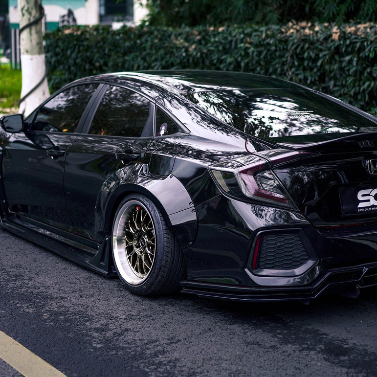 Robot 10th Gen Honda Civic SEDAN FRP Complete Widebody Kit Aftermarket Carbon Fiber Part / Bodykit - Robot Bodykits