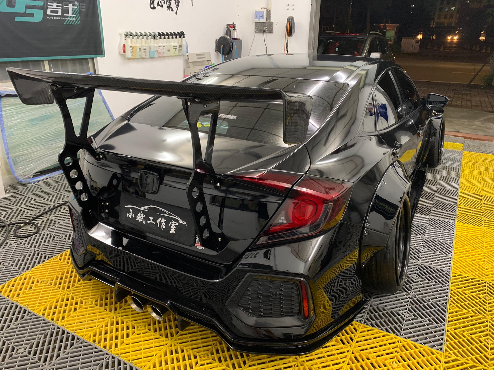 Robot 10th Gen Honda Civic SEDAN FRP Complete Widebody Kit Aftermarket Carbon Fiber Part / Bodykit - Robot Bodykits