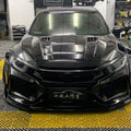 Robot 10th Gen Honda Civic SEDAN FRP Complete Widebody Kit Aftermarket Carbon Fiber Part / Bodykit - Robot Bodykits