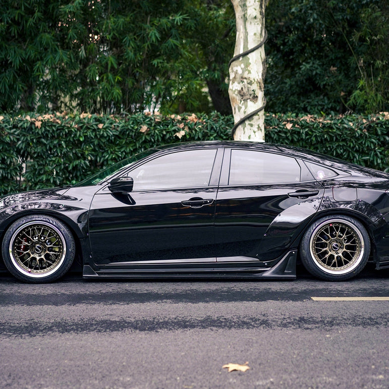 Robot 10th Gen Honda Civic SEDAN / Hatchback FRP Complete Widebody Kit Aftermarket Carbon Fiber Part / Bodykit - Robot Bodykits