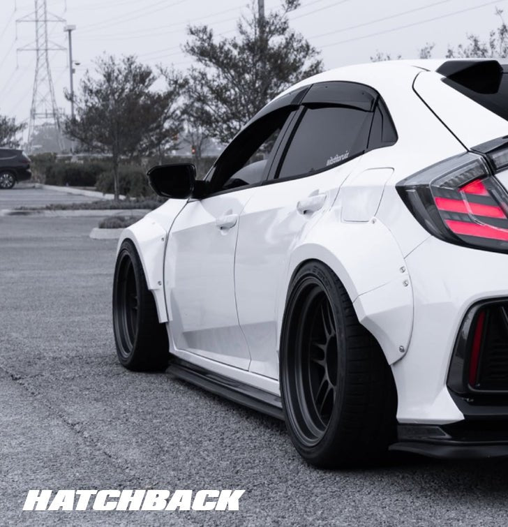 Robot 10th Gen Honda Civic SEDAN / Hatchback FRP Complete Widebody Kit Aftermarket Carbon Fiber Part / Bodykit - Robot Bodykits
