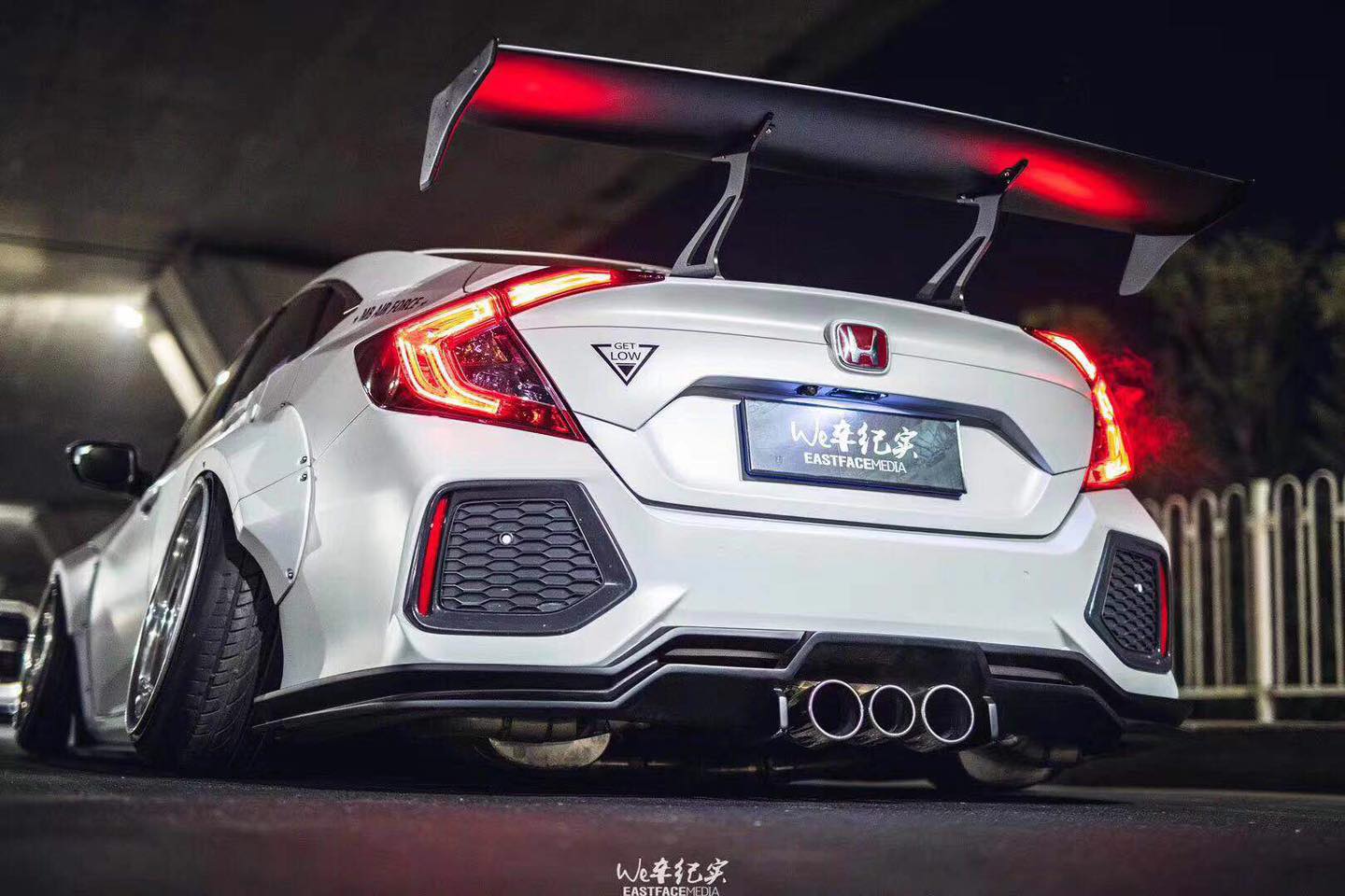 Robot 10th Gen Honda Civic SEDAN / Hatchback FRP Complete Widebody Kit Aftermarket Carbon Fiber Part / Bodykit - Robot Bodykits