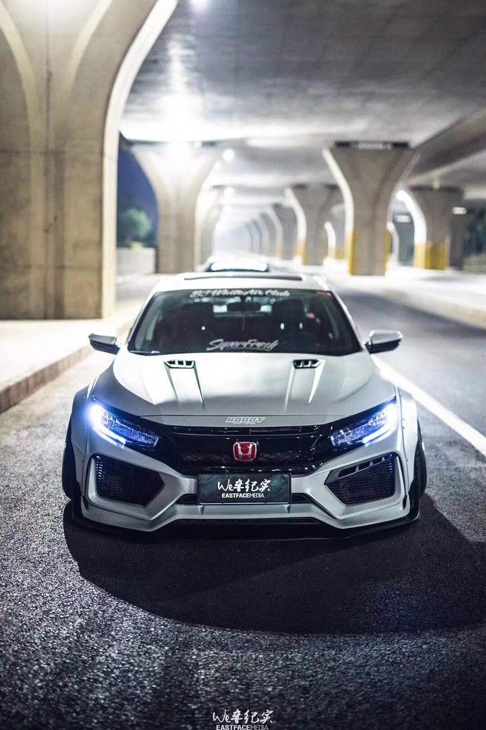 Robot 10th Gen Honda Civic SEDAN / Hatchback FRP Complete Widebody Kit Aftermarket Carbon Fiber Part / Bodykit - Robot Bodykits