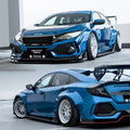 Robot 10th Gen Honda Civic SEDAN / Hatchback FRP Complete Widebody Kit Aftermarket Carbon Fiber Part / Bodykit - Robot Bodykits