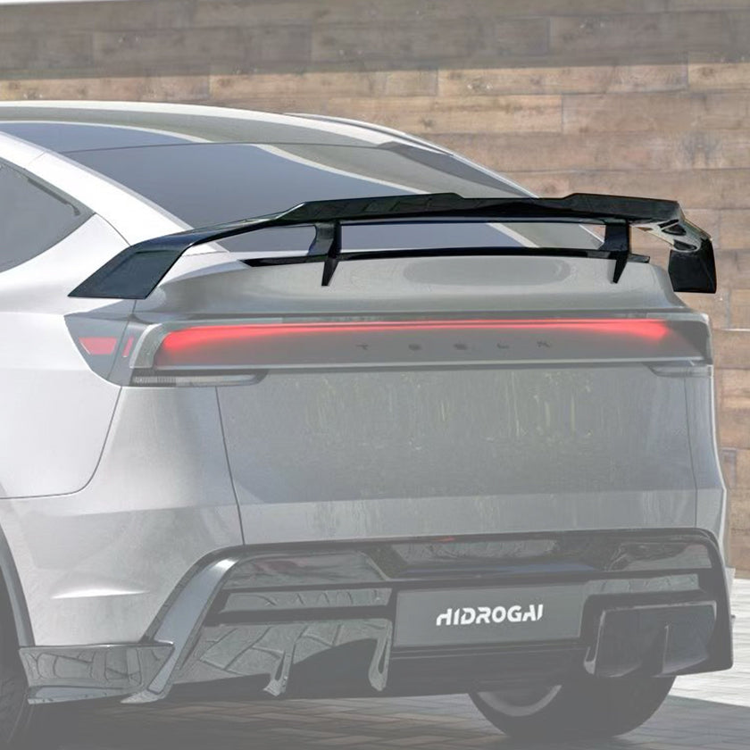 Robot 2025+ Tesla Model Y Carbon Fibre Spoiler Options Aftermarket Carbon Fiber Part / Bodykit - Robot Bodykits