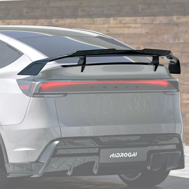 Robot 2025+ Tesla Model Y Carbon Fibre Spoiler Options Aftermarket Carbon Fiber Part / Bodykit - Robot Bodykits
