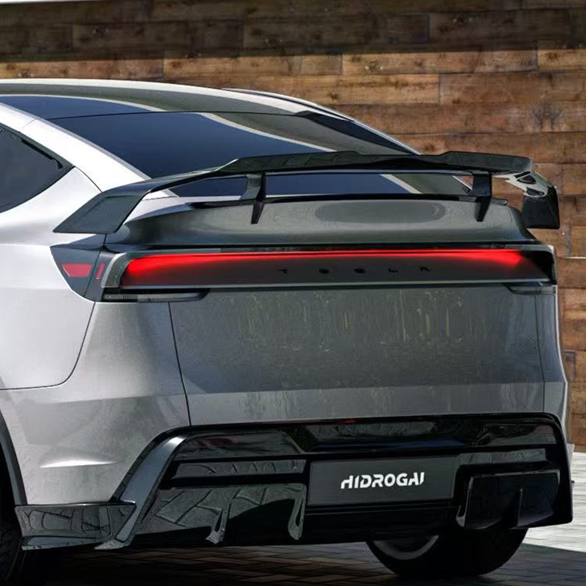 Robot 2025+ Tesla Model Y Carbon Fibre Spoiler Options Aftermarket Carbon Fiber Part / Bodykit - Robot Bodykits