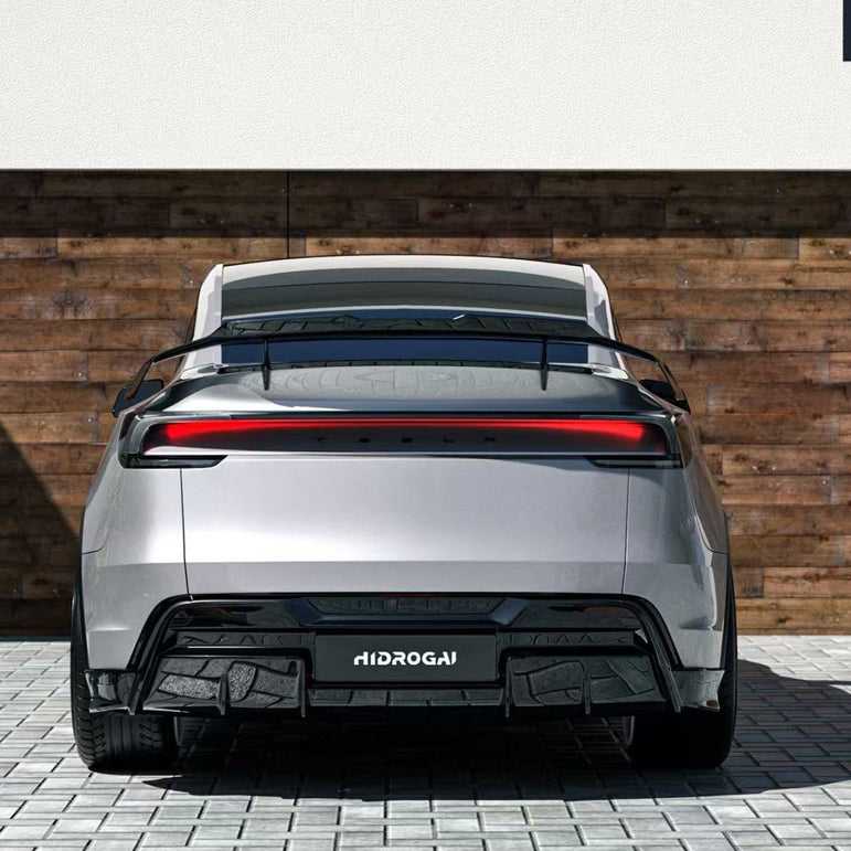Robot 2025+ Tesla Model Y Carbon Fibre Spoiler Options Aftermarket Carbon Fiber Part / Bodykit - Robot Bodykits
