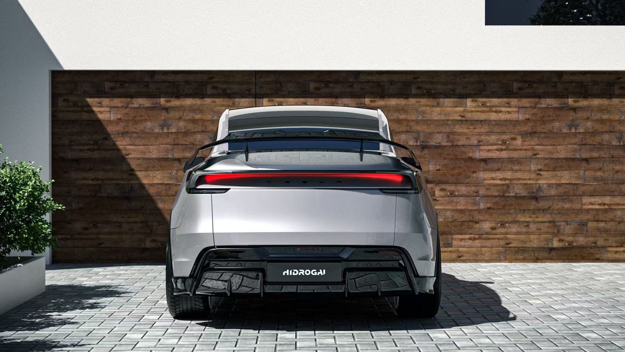 Robot 2025+ Tesla Model Y Carbon Fibre Spoiler Options Aftermarket Carbon Fiber Part / Bodykit - Robot Bodykits