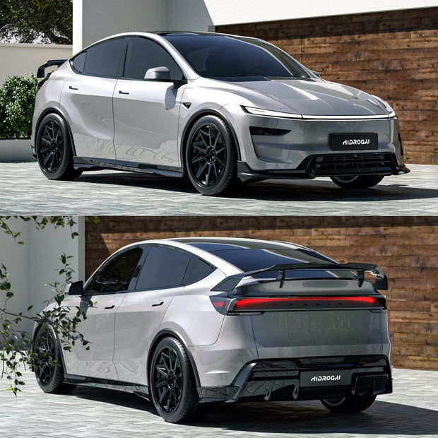 Robot 2025+ Tesla Model Y Lowline Kit Gloss Black / Carbon Bodykit Aftermarket Carbon Fiber Part / Bodykit - Robot Bodykits