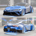 Robot Alerion (Style A) Toyota GR Supra Moray Full Widebody Kit Aftermarket Carbon Fiber Part / Bodykit - Robot Bodykits