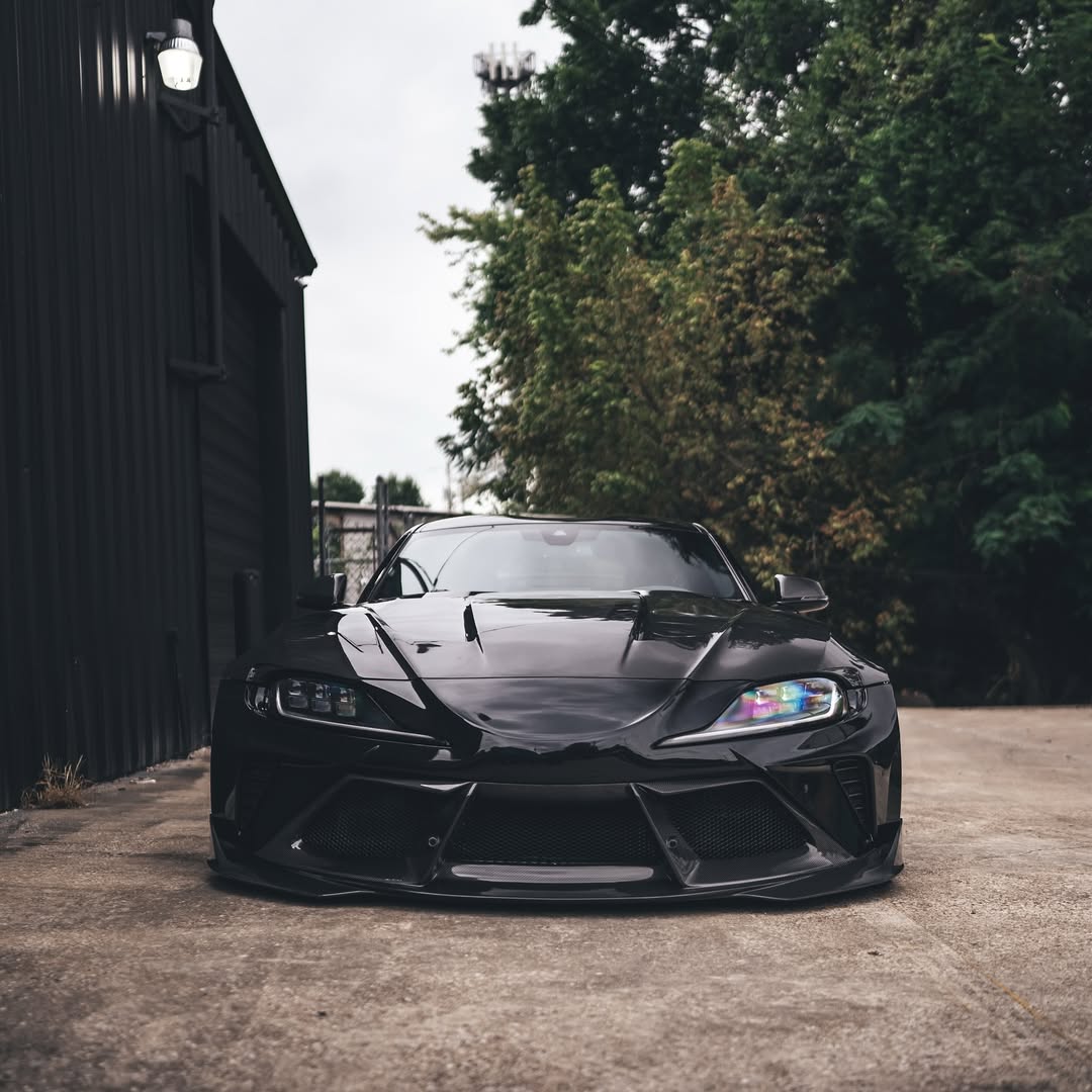 Robot Alerion (Style A) Toyota GR Supra Moray Full Widebody Kit Aftermarket Carbon Fiber Part / Bodykit - Robot Bodykits