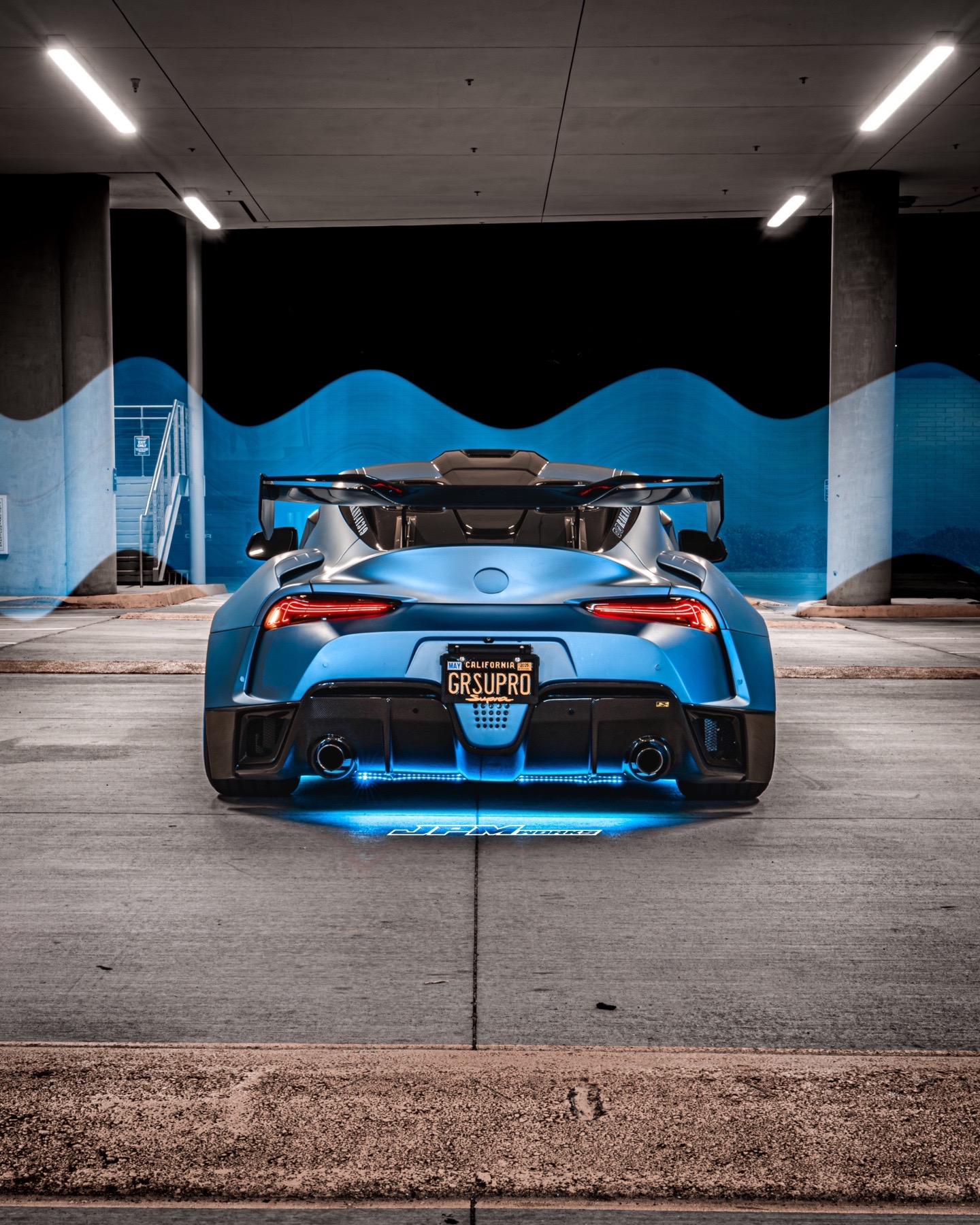 Robot Alerion (Style A) Toyota GR Supra Moray Full Widebody Kit Aftermarket Carbon Fiber Part / Bodykit - Robot Bodykits