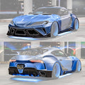 Robot Alerion (Style A) Toyota GR Supra Moray Full Widebody Kit Aftermarket Carbon Fiber Part / Bodykit - Robot Bodykits