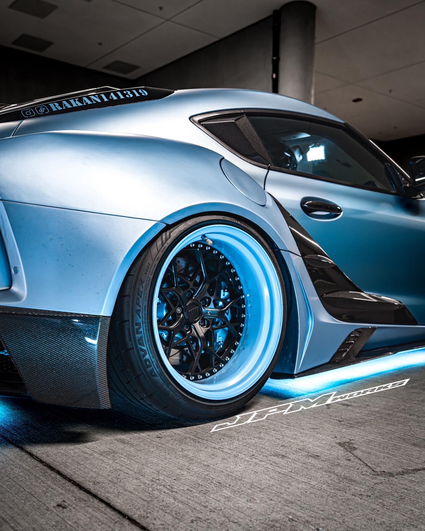 Robot Alerion (Style A) Toyota GR Supra Moray Full Widebody Kit Aftermarket Carbon Fiber Part / Bodykit - Robot Bodykits