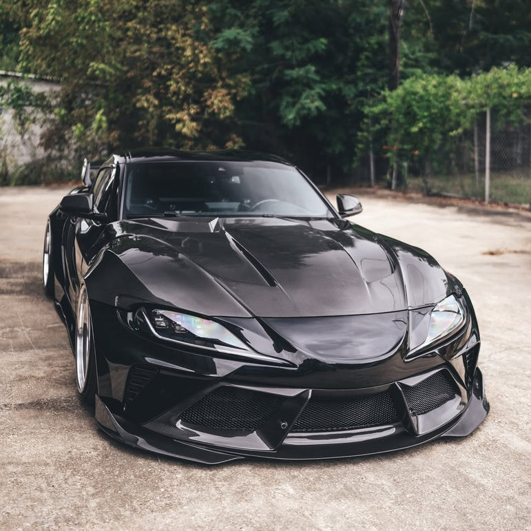 Robot Alerion (Style A) Toyota GR Supra Moray Full Widebody Kit Aftermarket Carbon Fiber Part / Bodykit - Robot Bodykits