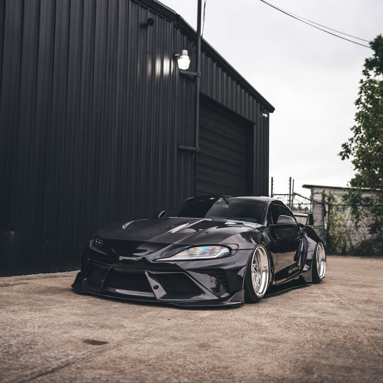 Robot Alerion (Style A) Toyota GR Supra Moray Full Widebody Kit Aftermarket Carbon Fiber Part / Bodykit - Robot Bodykits
