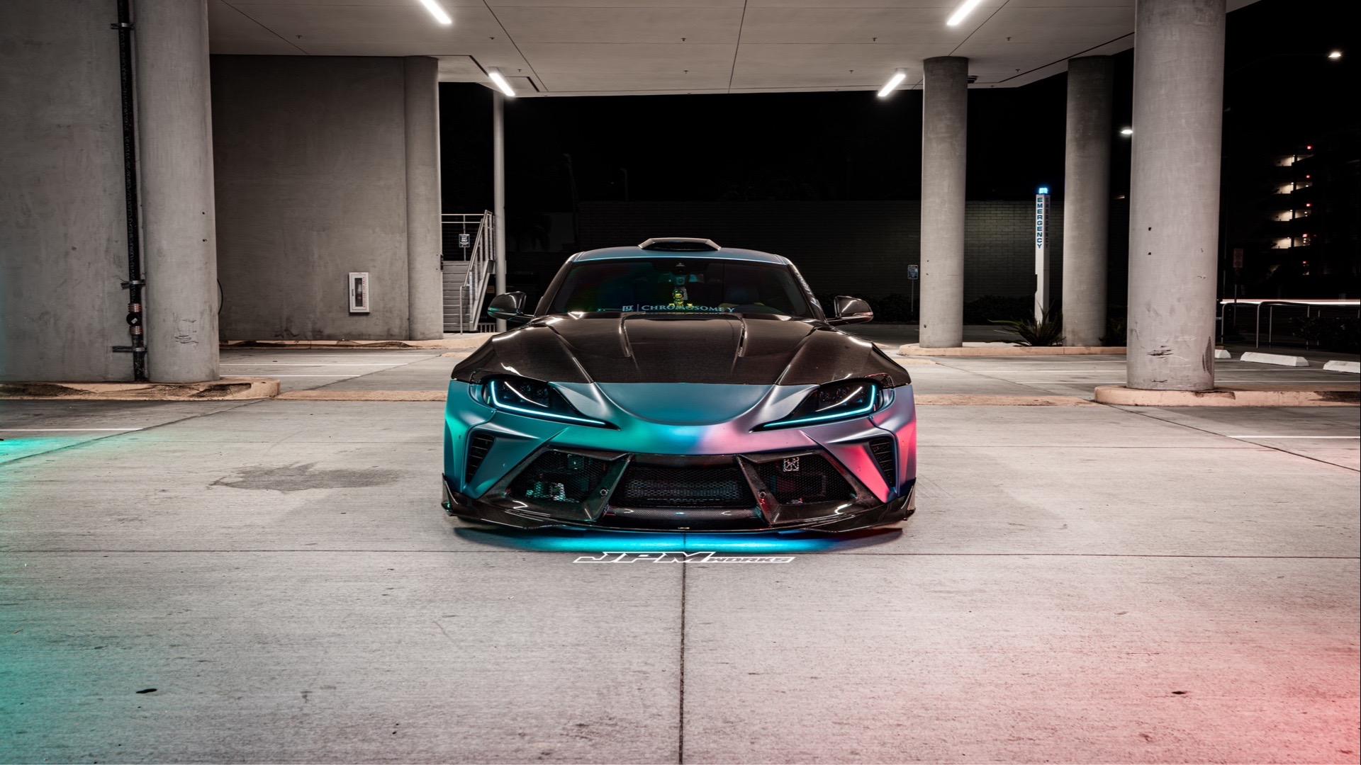 Robot Alerion (Style A) Toyota GR Supra Moray Full Widebody Kit Aftermarket Carbon Fiber Part / Bodykit - Robot Bodykits
