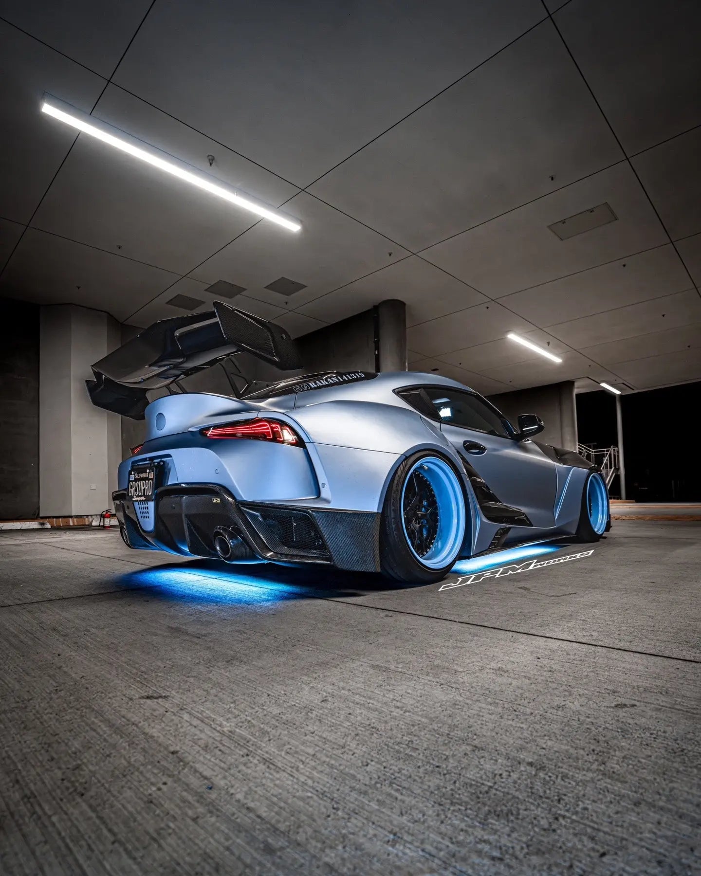 Robot Alerion (Style A) Toyota GR Supra Moray Full Widebody Kit Aftermarket Carbon Fiber Part / Bodykit - Robot Bodykits