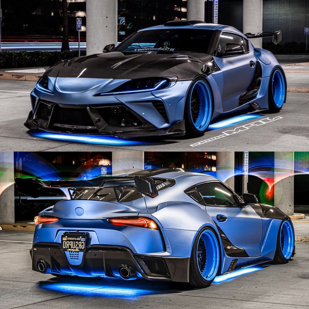Robot Alerion (Style A) Toyota GR Supra Moray Full Widebody Kit Aftermarket Carbon Fiber Part / Bodykit - Robot Bodykits