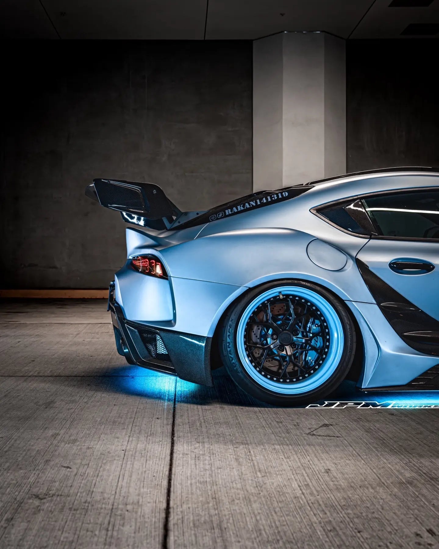 Robot Alerion (Style A) Toyota GR Supra Moray Full Widebody Kit Aftermarket Carbon Fiber Part / Bodykit - Robot Bodykits
