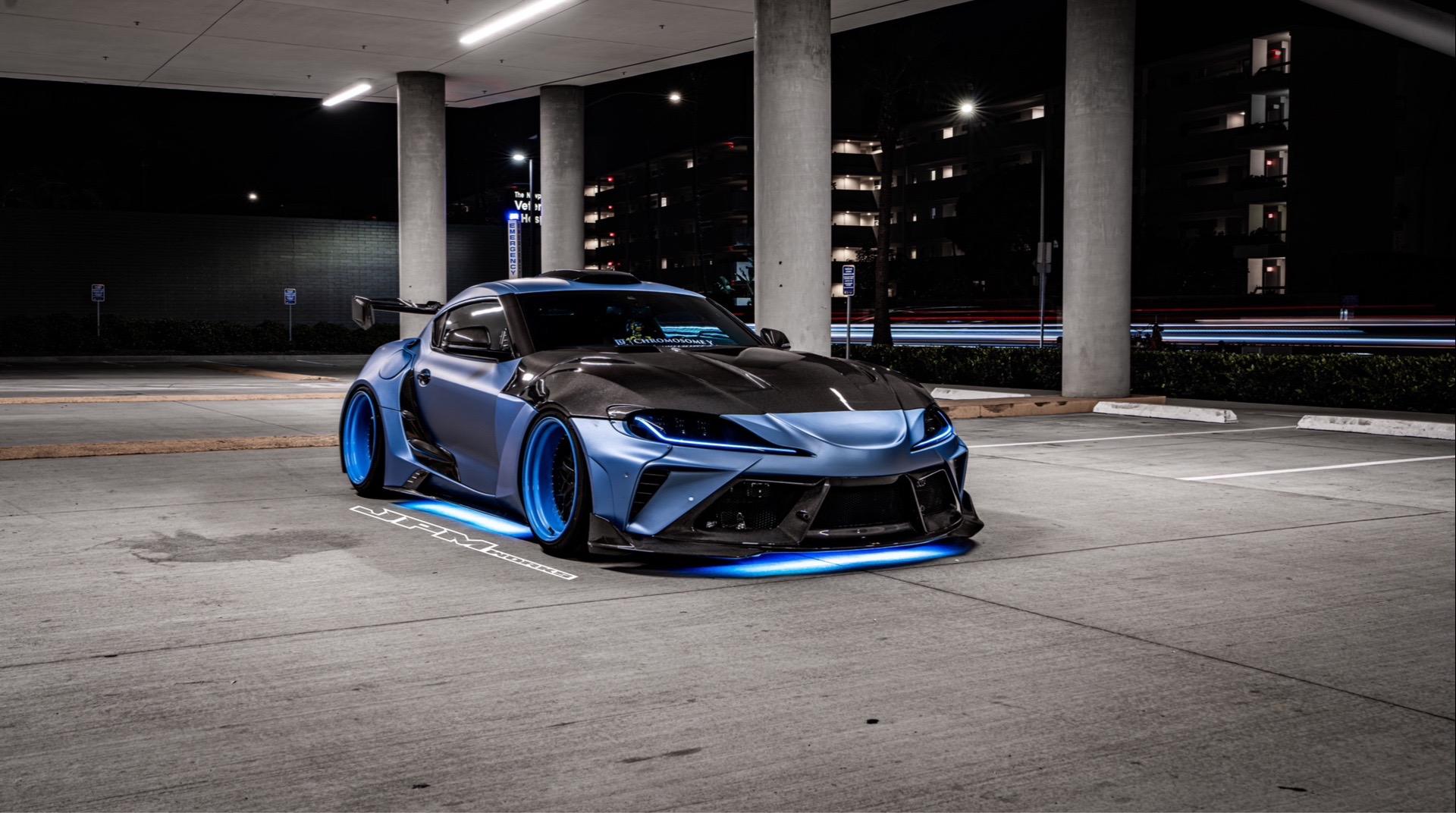 Robot Alerion (Style A) Toyota GR Supra Moray Full Widebody Kit Aftermarket Carbon Fiber Part / Bodykit - Robot Bodykits