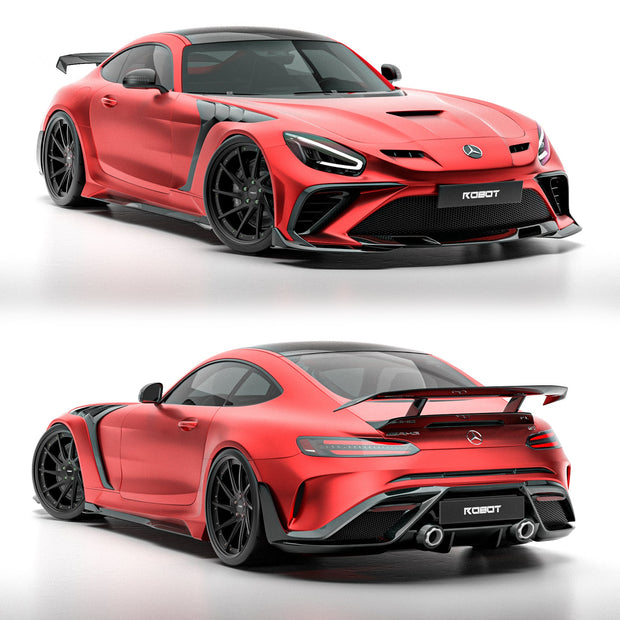 ROBOT AMG GT Paragon FRP/ WCF Body Kit for Mercedes-AMG GT (C190) Models Aftermarket Carbon Fiber Part / Bodykit - Robot Bodykits