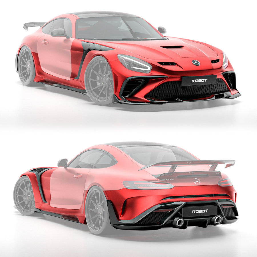 ROBOT AMG GT Paragon FRP/ WCF Body Kit for Mercedes-AMG GT (C190) Models