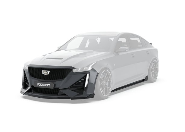 Robot Cadillac CT5 "Prism" Bodykit: Fits:&nbsp; Cadillac CT5 CT5 - V Sport Premium Luxury Base 2020 2021 2022 2023 2024 Aftermarket Carbon Fiber Part / Bodykit - Robot Bodykits