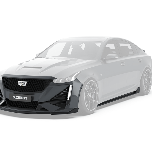 Robot Cadillac CT5 "Prism" Bodykit: Fits:&nbsp; Cadillac CT5 CT5 - V Sport Premium Luxury Base 2020 2021 2022 2023 2024 Aftermarket Carbon Fiber Part / Bodykit - Robot Bodykits