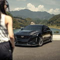 Robot Cadillac CT5 "Prism" FRP Front Bumper & Front Lip Aftermarket Carbon Fiber Part / Bodykit - Robot Bodykits
