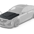 Robot Cadillac CT5 "Prism" Hood / Bonnet Aftermarket Carbon Fiber Part / Bodykit - Robot Bodykits