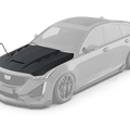 Robot Cadillac CT5 "Prism" Hood / Bonnet Aftermarket Carbon Fiber Part / Bodykit - Robot Bodykits