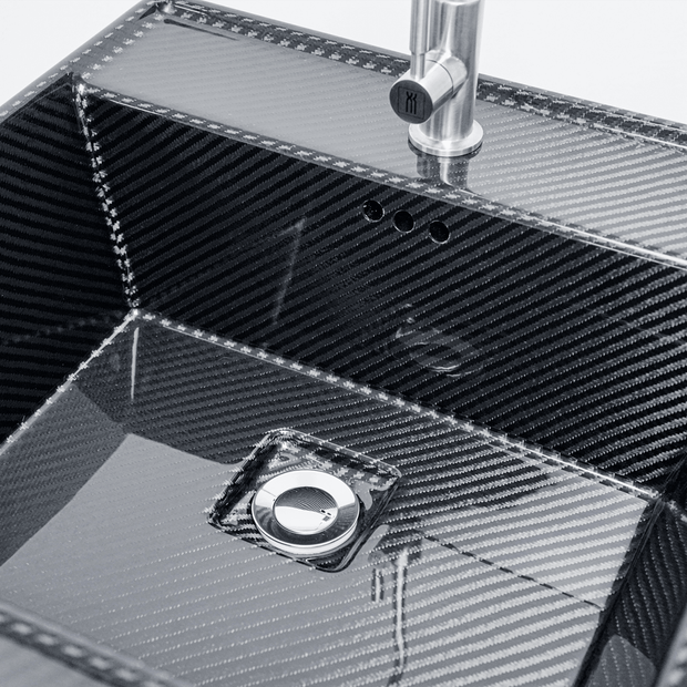 Robot Carbon Fibre Free Standing Wash Basin / Sink Aftermarket Carbon Fiber Part / Bodykit - Robot Bodykits