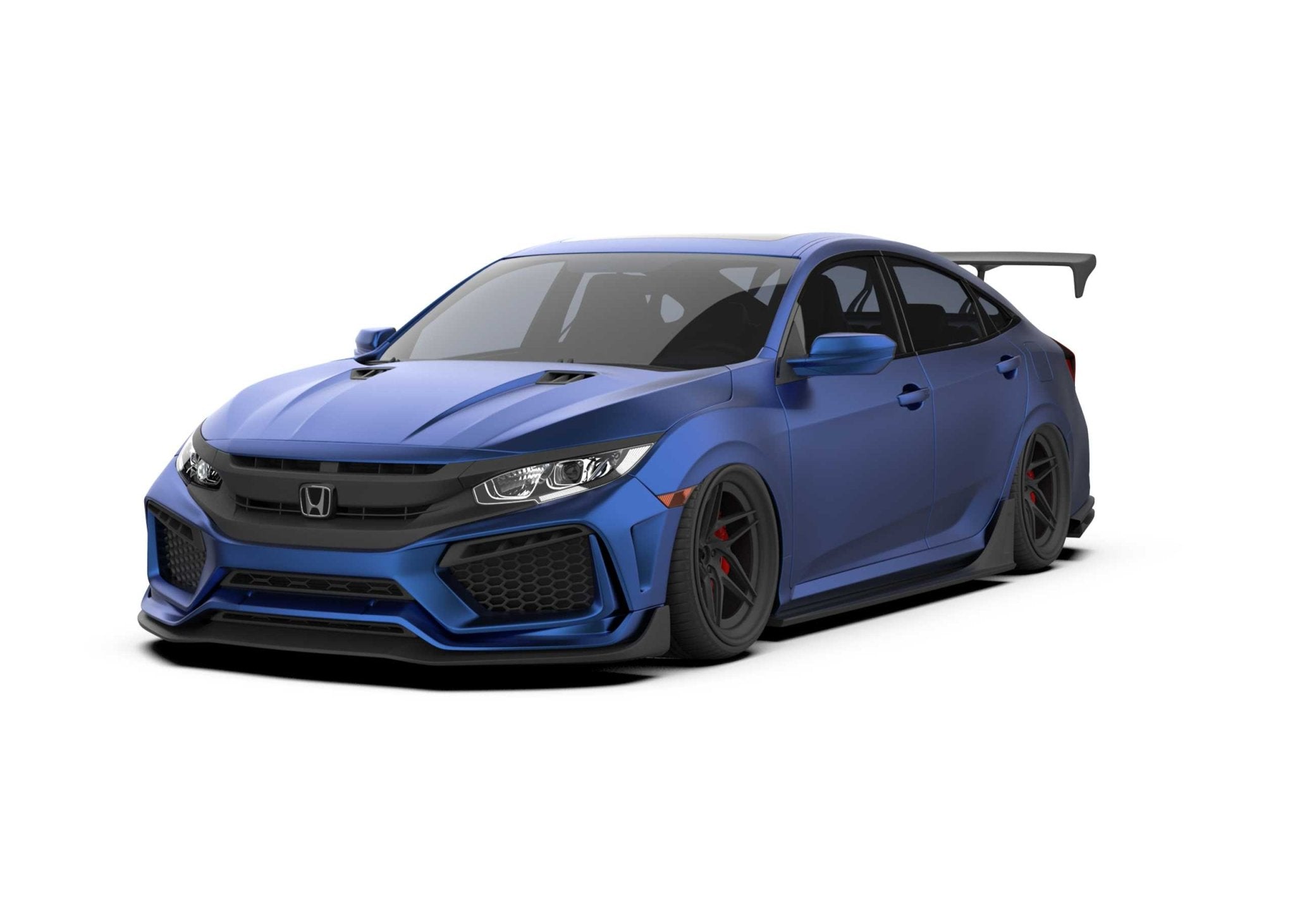 Robot Craftsman 10th Gen Honda Civic Body Kit Narrowbody Fibre Glass Reinforced Plastic Complete Body Kit Aftermarket Carbon Fiber Part / Bodykit - Robot Bodykits