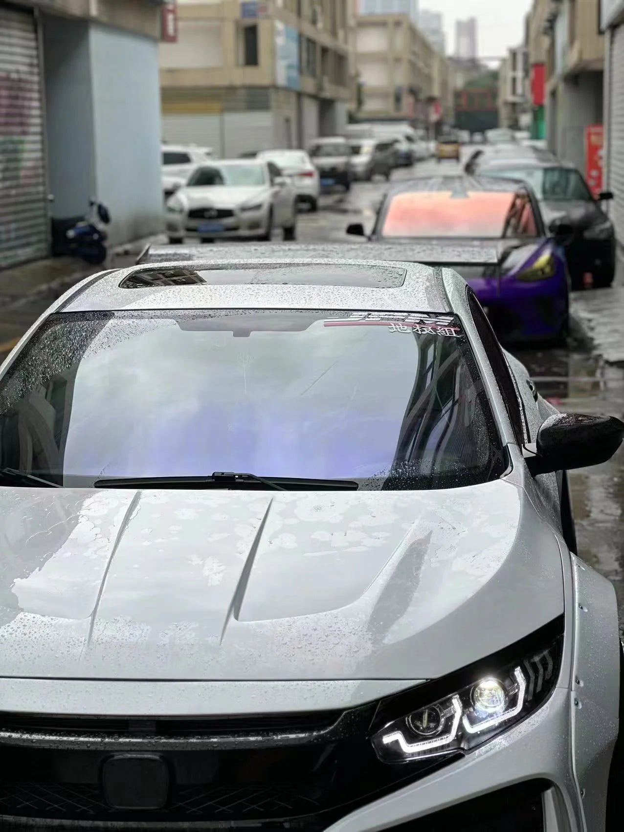 Robot Craftsman 10th Gen Honda Civic Hood / Bonnet Aftermarket Carbon Fiber Part / Bodykit - Robot Bodykits