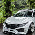 Robot Craftsman 10th Gen Honda Civic Hood / Bonnet Aftermarket Carbon Fiber Part / Bodykit - Robot Bodykits