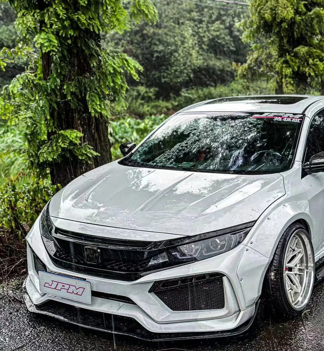 Robot Craftsman 10th Gen Honda Civic Hood / Bonnet Aftermarket Carbon Fiber Part / Bodykit - Robot Bodykits
